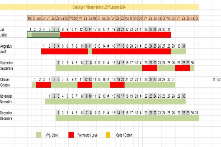 boekingen 2024-2